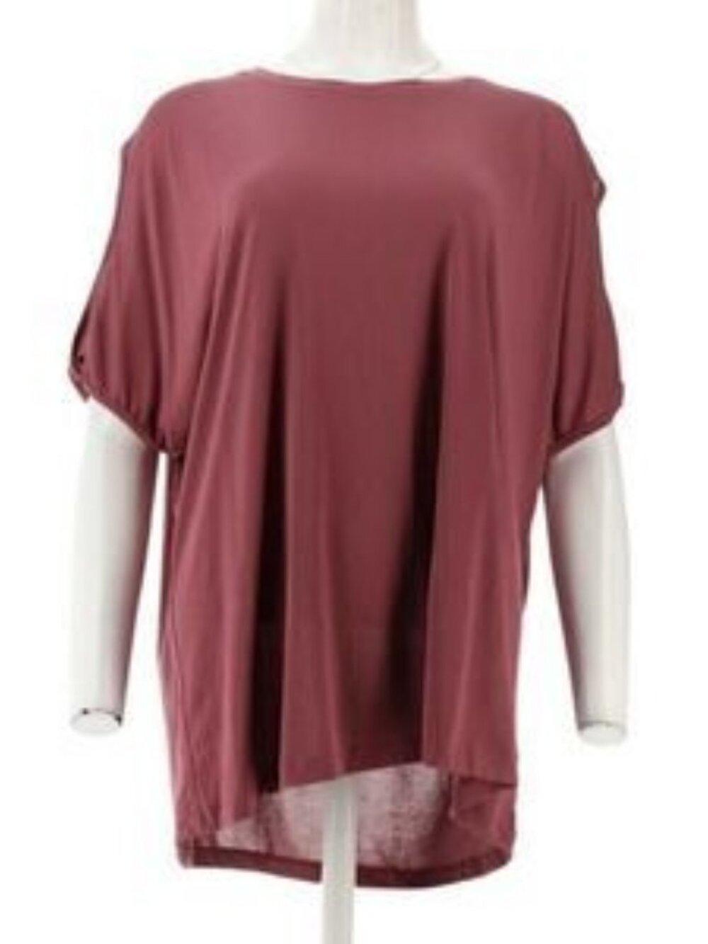 Lisa Rinna Collection Split Sleeve Knit Top - Picture 2 of 5